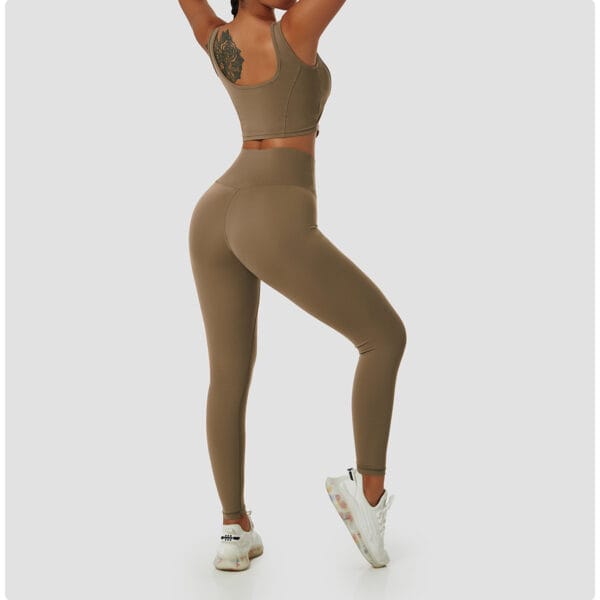 Women's Nude Feel Recycled Cycling Sportswear – Eco-Friendly, Quick-Drying Activewear - Image 4