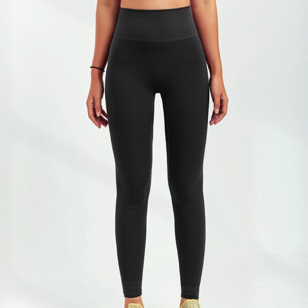 Vital Sway Women’s High-Waist Eco-Friendly Recycled Yoga Fitness Pants – Sustainable, Quick-Drying, Four-Way Stretch