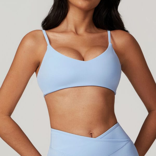 Eco-Friendly Recycled Tight Yoga Vest | Sustainable Quick-Dry Activewear for Women - Image 4