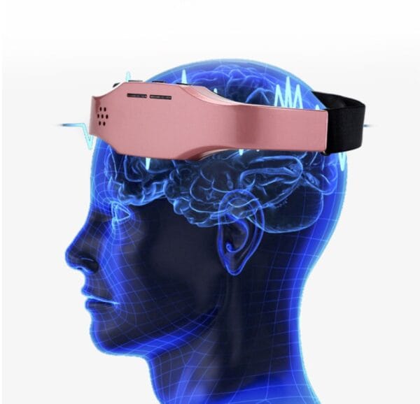 Wireless Stress Relief Brain Massage Helmet – For Stress Relief and Sleep Therapy - Image 3