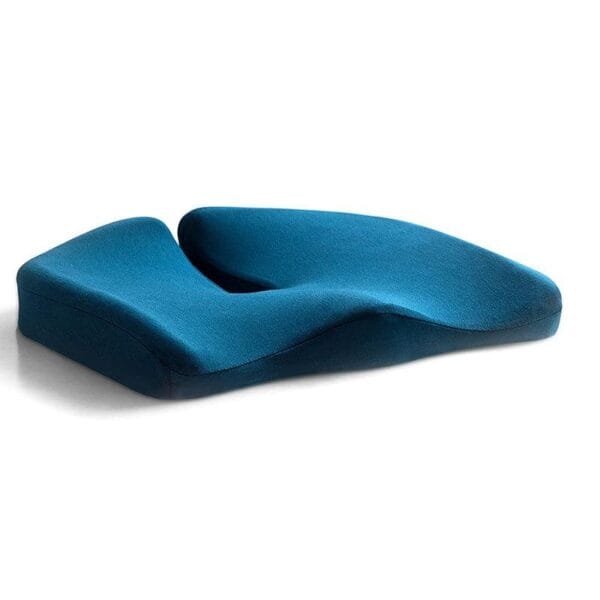 Ergonomic Pressure Relief Memory Foam Seat Cushion | Back & Lumbar Support, Non-Slip, Office & Car Chair Pads - Image 2