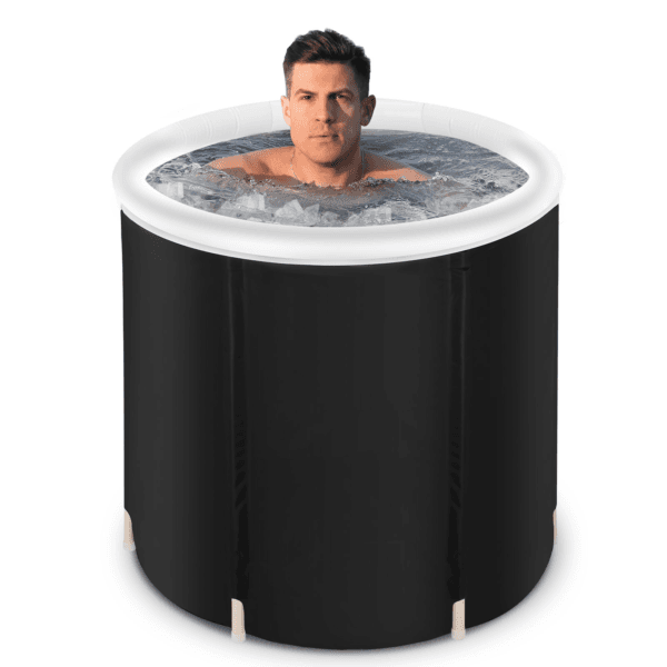 Portable Recovery Ice Tub for Athletes | Foldable Cold Therapy Tub | Insulated Outdoor & Indoor Soaking Spa Bucket - Image 7