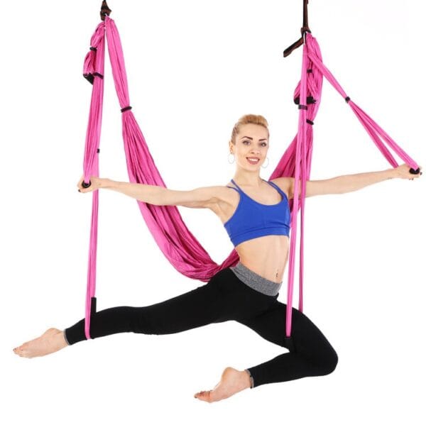 Premium Anti-Gravity Yoga Hammock – Durable Aerial Swing for Fitness and Relaxation - Image 3