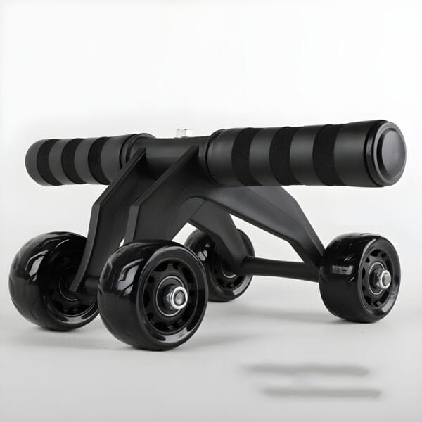 High-Stability 4-Wheel Core Strength & Chest Expansion Fitness Roller | Premium Abdominal Workout Tool - Image 4