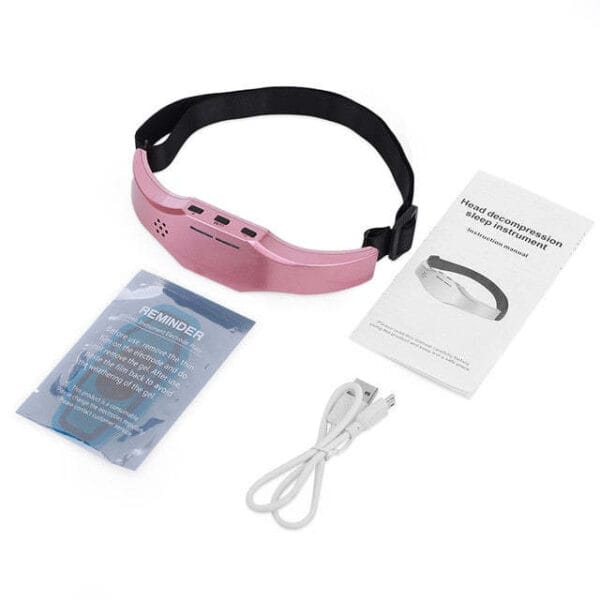 Wireless Stress Relief Brain Massage Helmet – For Stress Relief and Sleep Therapy - Image 5