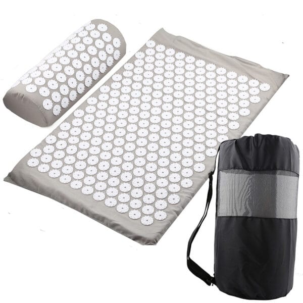 Eco-Friendly Acupuncture Yoga Mat & Pillow Set with Storage Bag Combo Deal – For Pain Relief, Relaxation, and Wellness - Image 7