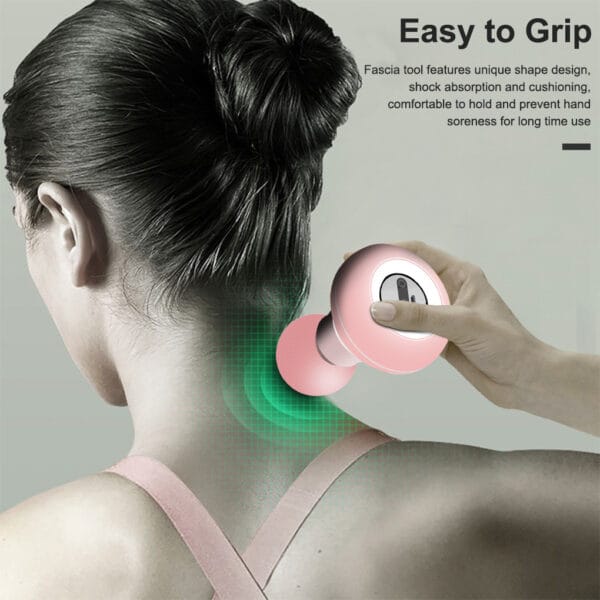 Ultra-Compact Deep Tissue Fascia Gun | Silent & Portable Muscle Massager for Quick Recovery