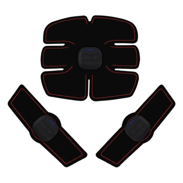 Portable EMS Smart Muscle Stimulator | Wireless Ab & Arm Training Device | Electric Muscle Toner for Home Workout & Fat Loss - Image 2