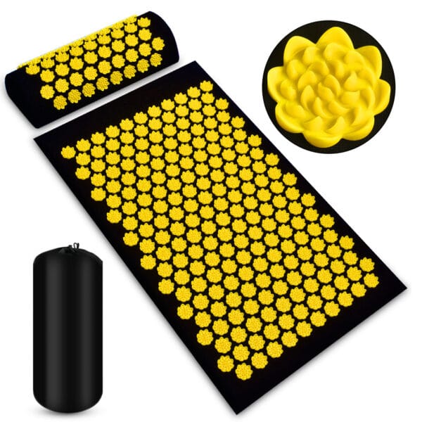Kuznetsov’s Acupressure Massage Mat & Pillow Set – Deep Pressure Stimulation for Pain Relief & Relaxation - Image 5