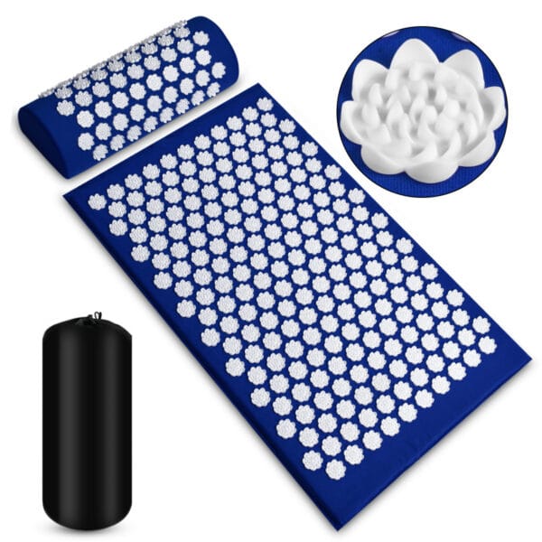 Kuznetsov’s Acupressure Massage Mat & Pillow Set – Deep Pressure Stimulation for Pain Relief & Relaxation - Image 2