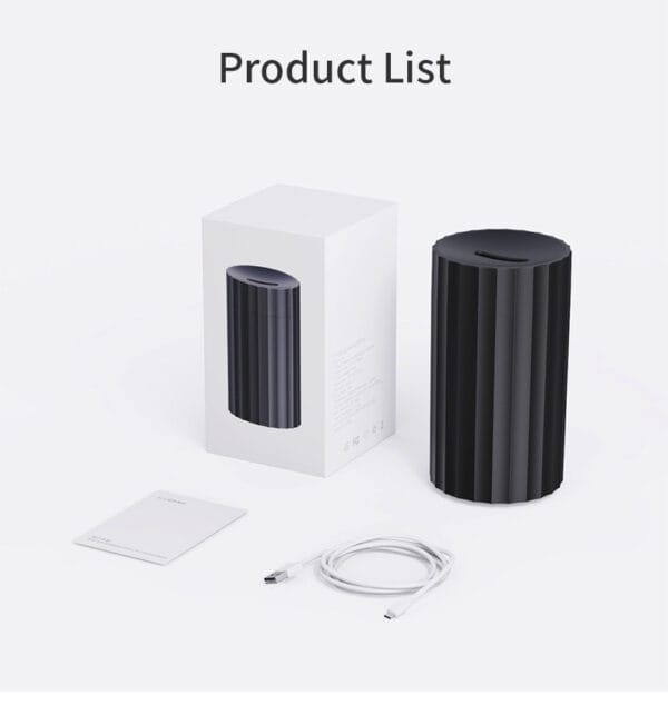 Car Diffuser Humidifier & Air Purifier with Flame LED Light – Aromatherapy for a Fresh & Relaxing Drive - Image 2