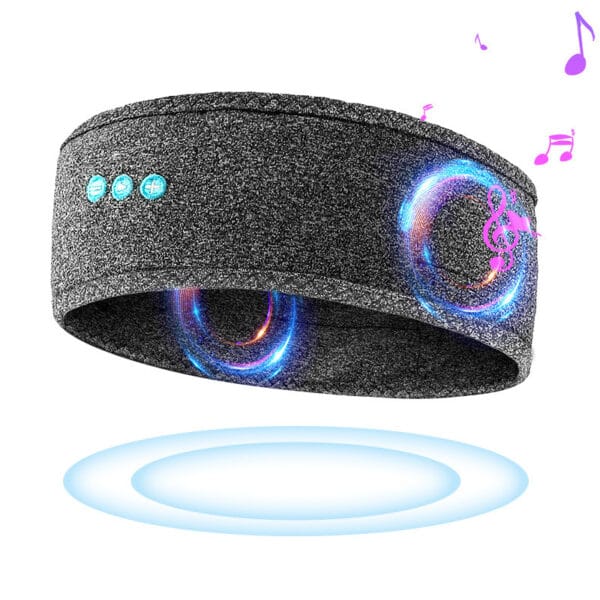 Bluetooth Music Headband for Running, Yoga & Sleep – Wireless Headphones with Ultra-Soft Fit & Long Battery Life - Image 6