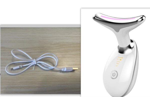 EMS Thermal Neck Lifting & Tightening Massager – Electric Microcurrent Wrinkle Remover - Image 3