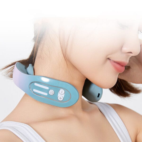 EMS Neck Acupoints Lymphvity Massager – Intelligent Heated Neck Massager with Microcurrent Therapy - Image 6